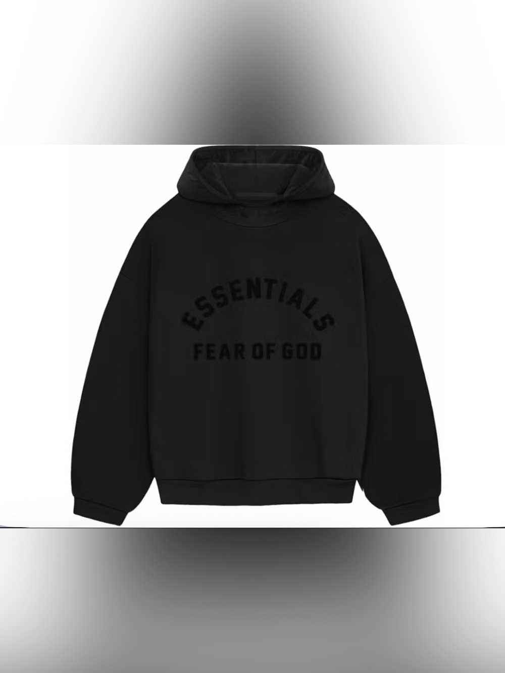 Fear of God Essentials Black hoodie